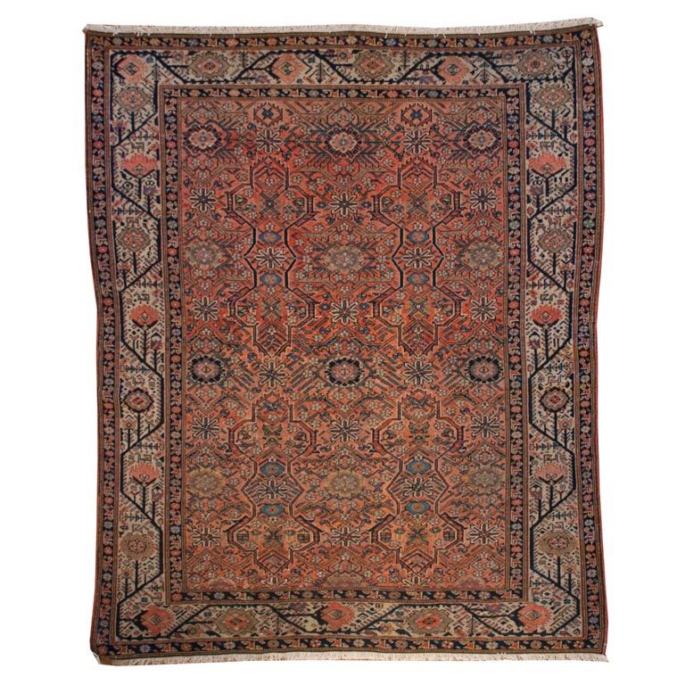 19th Century Malayer Carpet