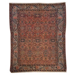 Antique 19th Century Malayer Carpet