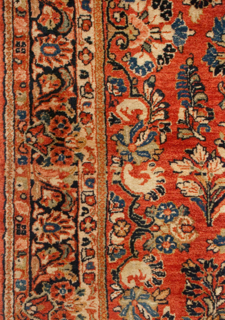 Mid-20th Century Early 20th Century Persian Sarouk Runner For Sale