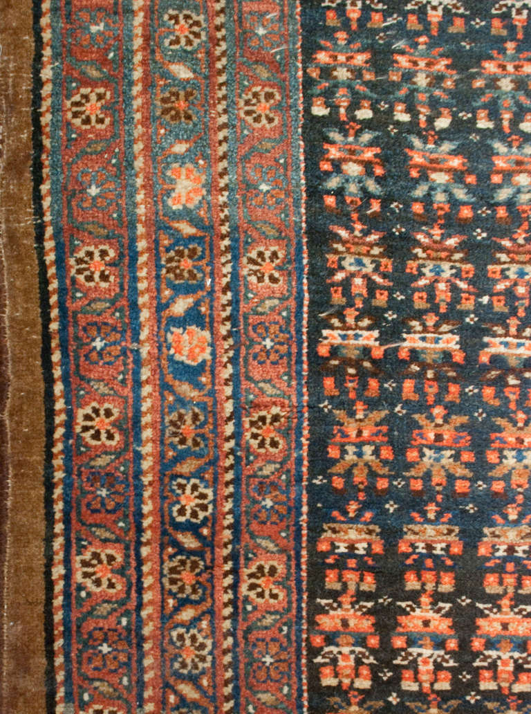 19th Century Persian Bidjar Runner In Excellent Condition For Sale In Chicago, IL