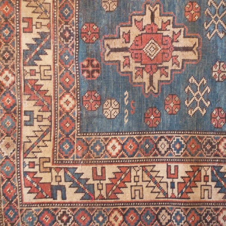 Persian 19th Century Shirvan Carpet For Sale