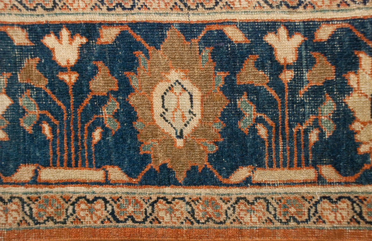 Vegetable Dyed 19th Century Sultanabad Rug