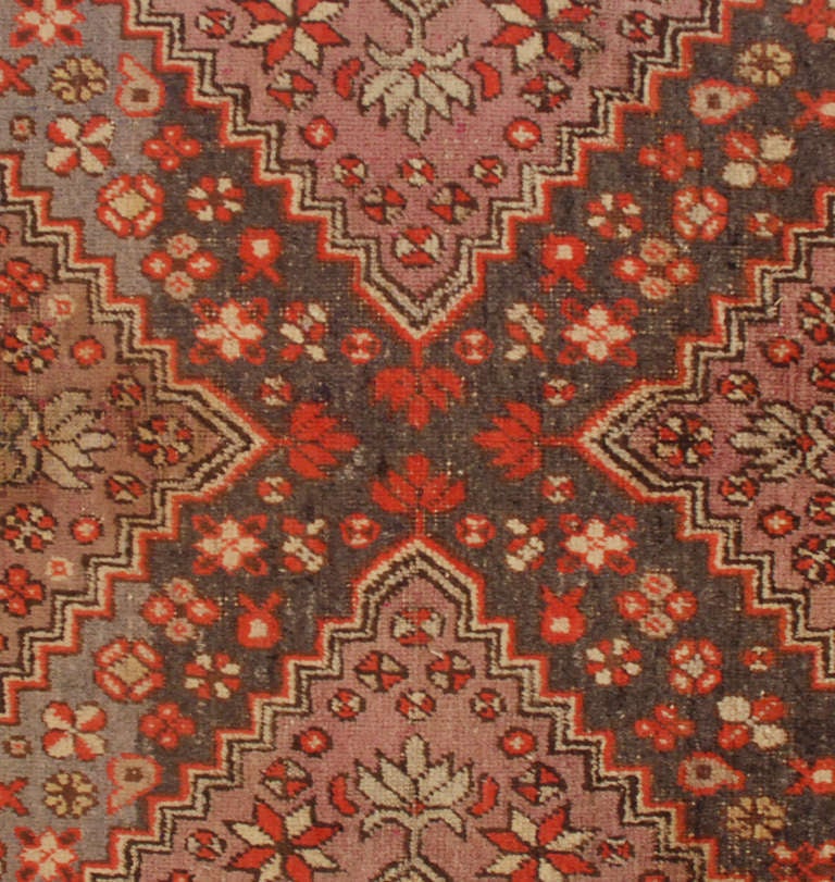 Wool Early 20th Century Samarkand Rug For Sale