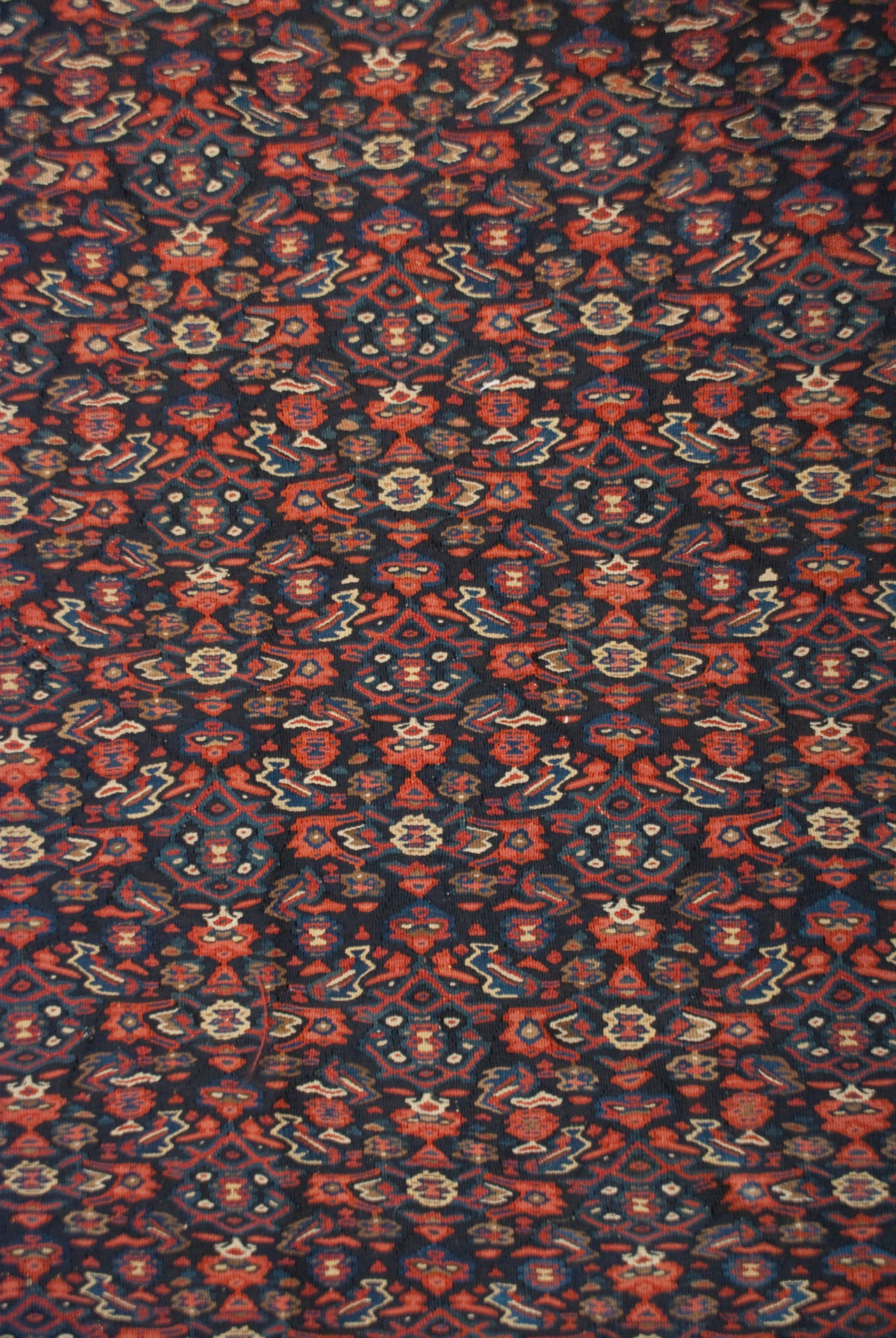 Asian Early 20th Century Senneh Rug For Sale