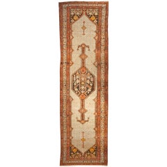 Tapis de couloir Serab du 19ème siècle