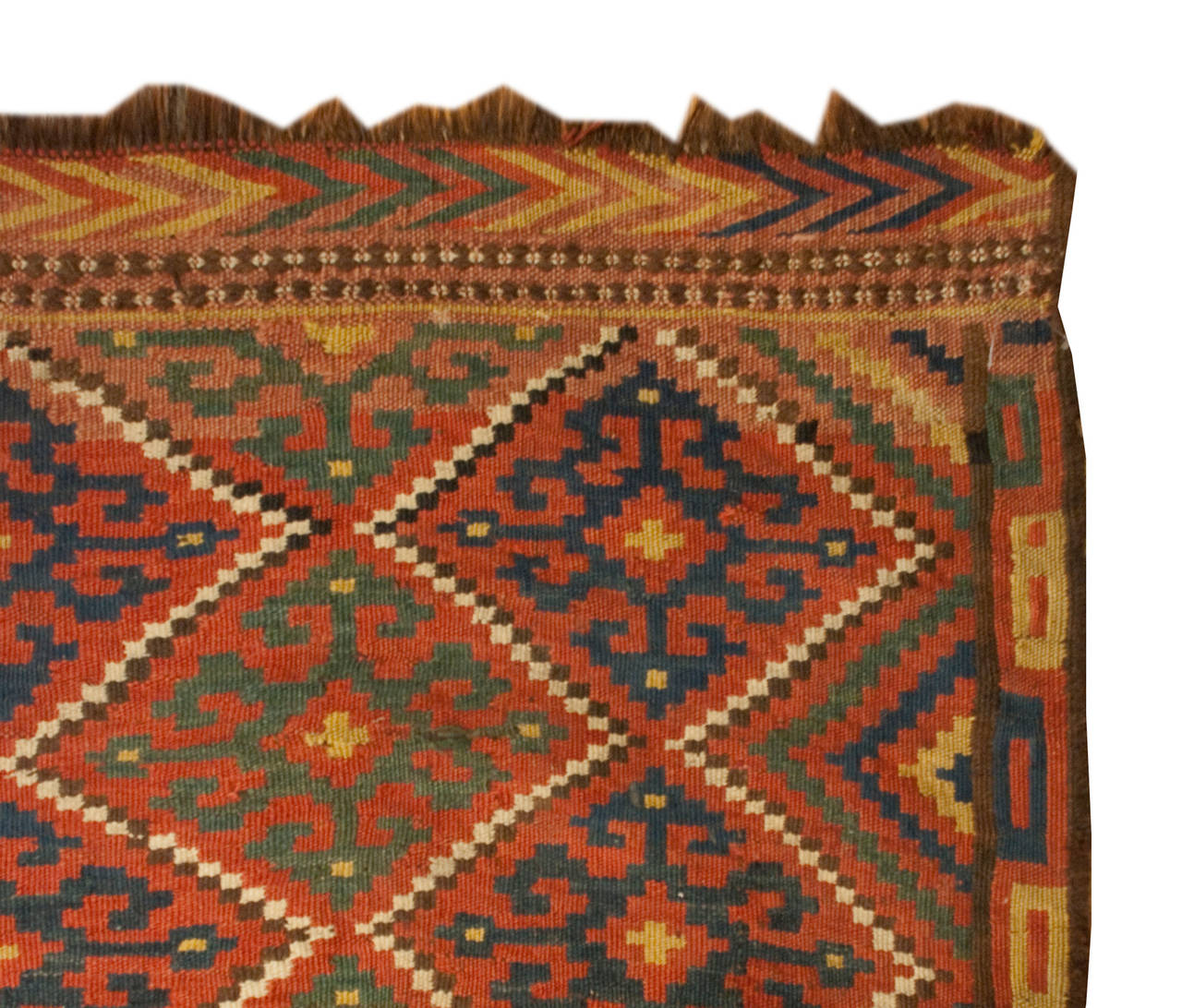 Afghan Early 20th Century Ersari Sumack Rug For Sale