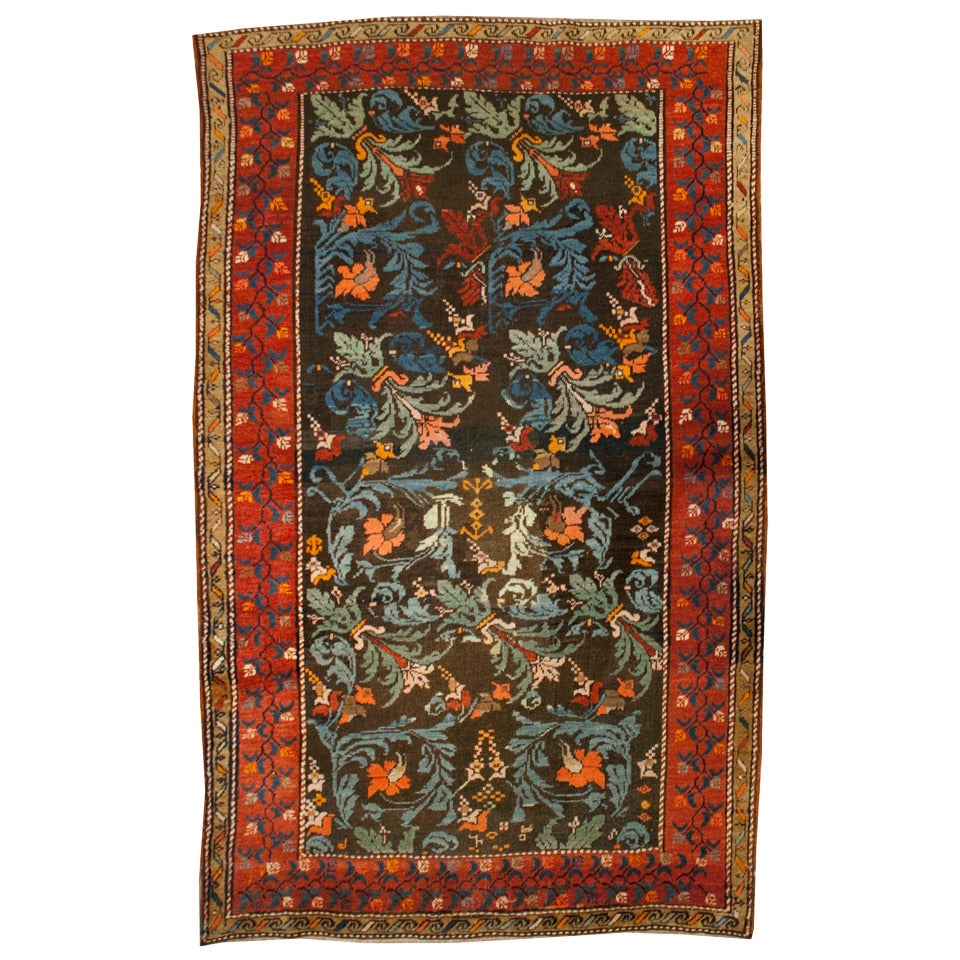 19th Century Karabagh Rug For Sale