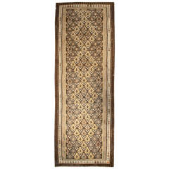 Early 20th Century Qazvin Kilim Runner