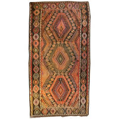 Early 20th Century Turkish Kilim Runner 11