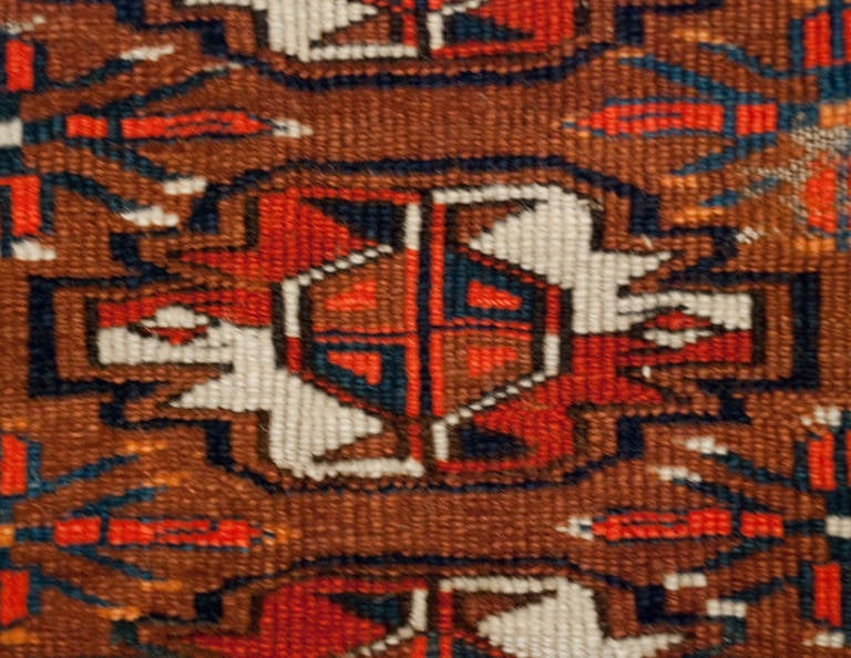 Turkman-Teppich aus dem 19. Jahrhundert im Zustand „Hervorragend“ im Angebot in Chicago, IL