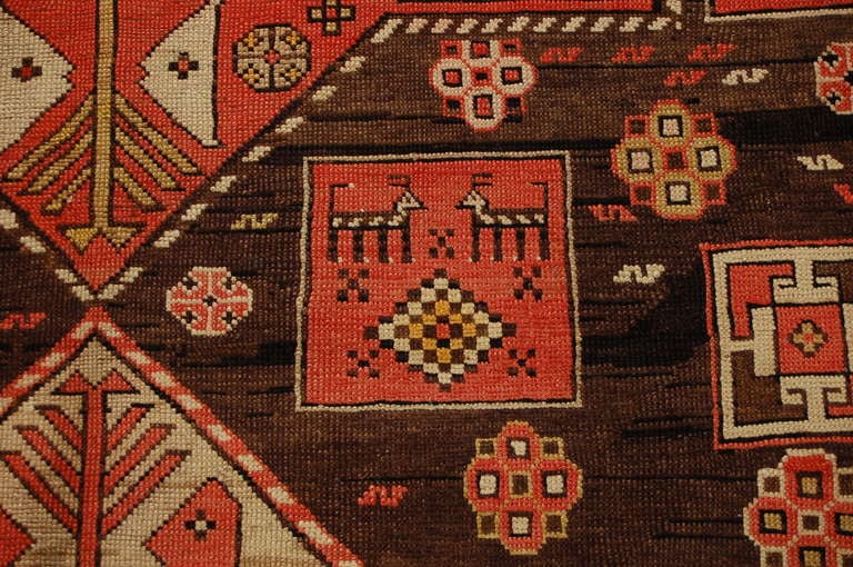 Russian Late 19th Century Karebak Rug For Sale
