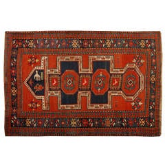 Antique Late 19th Century Kazak "Wedding" Rug