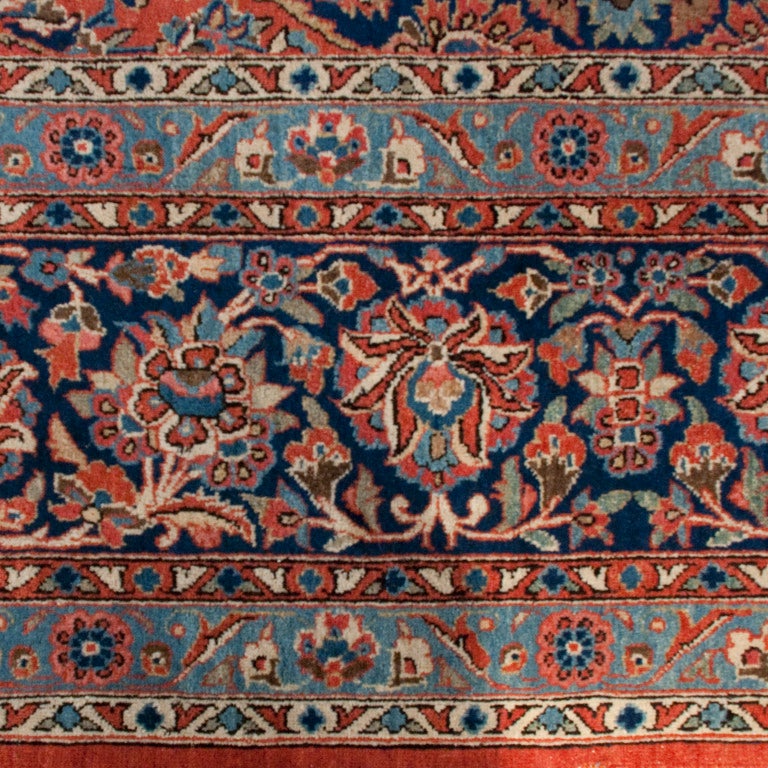 Persian Early 20th Century Kashan Carpet