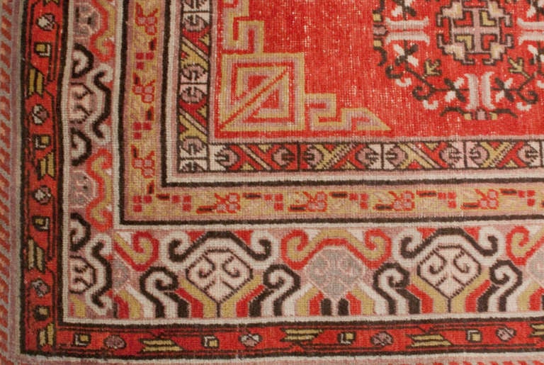 Early 20th Century Khotan Rug For Sale 1