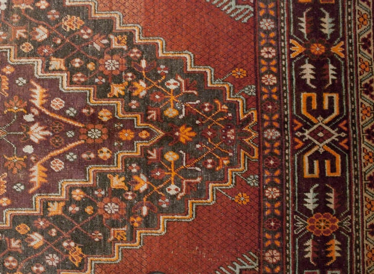 Uzbek Early 20th Century Khotan Rug For Sale