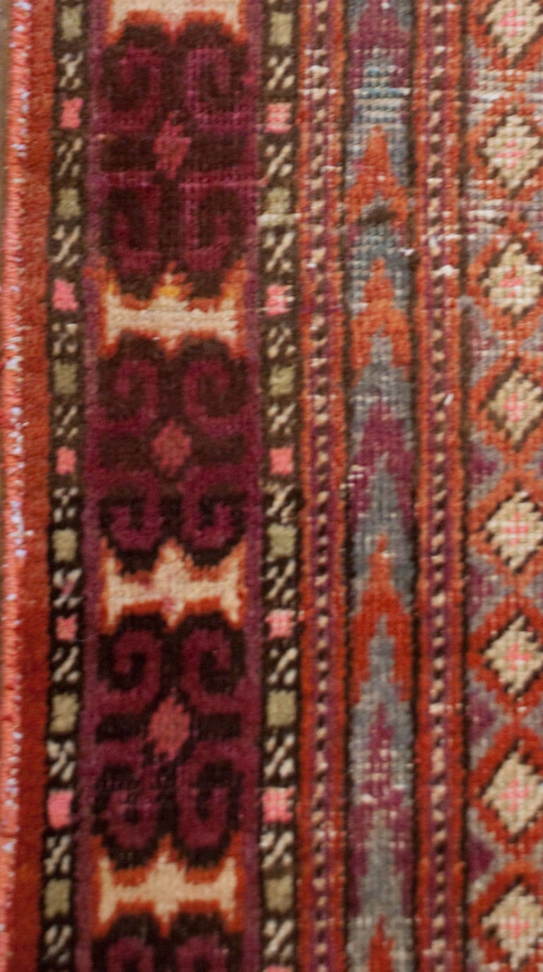 Wool Early 20th Century Samakand Rug For Sale