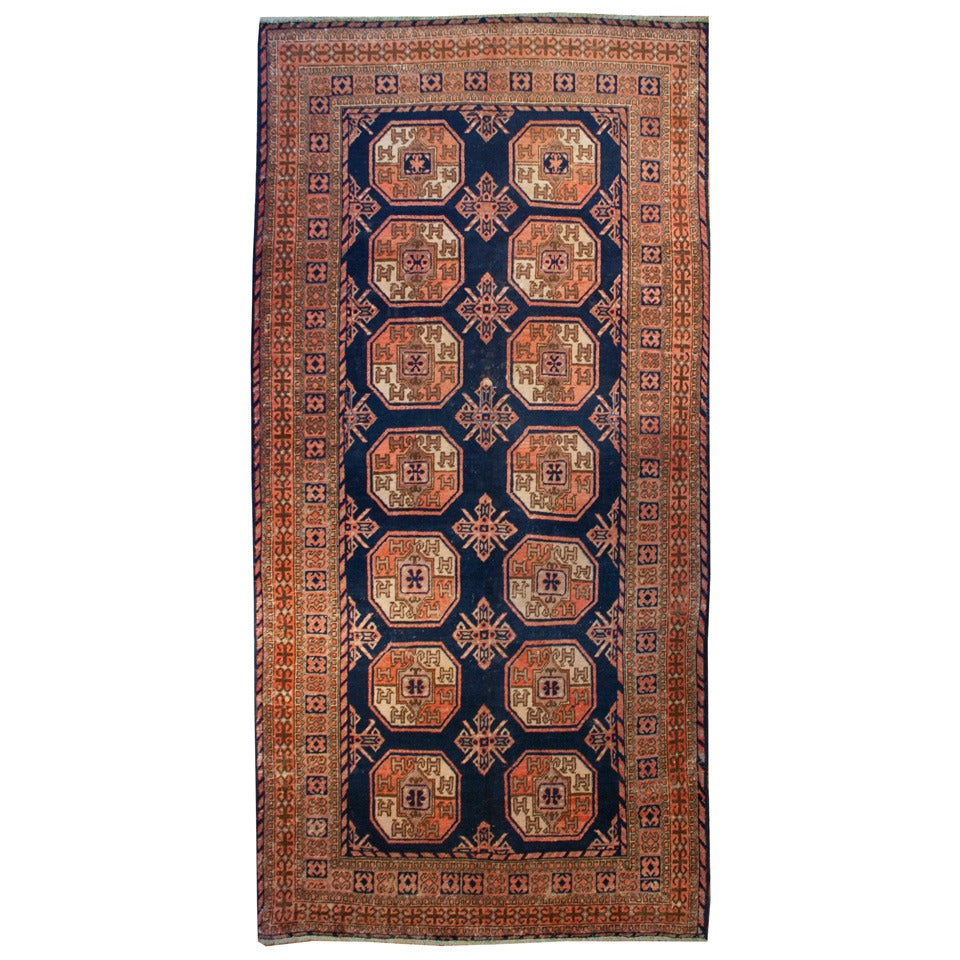 Early 20th Century Samarkand Rug For Sale