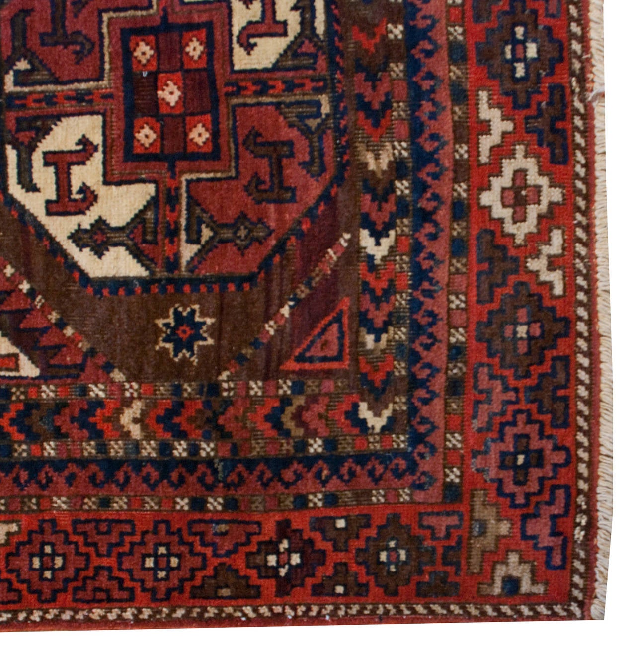 Early 20th Century Turkmen Rug In Excellent Condition For Sale In Chicago, IL
