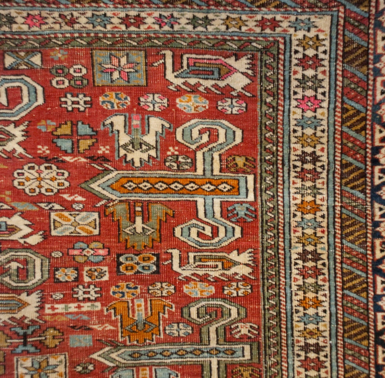 Azerbaijani 19th Century Perepedil Rug For Sale
