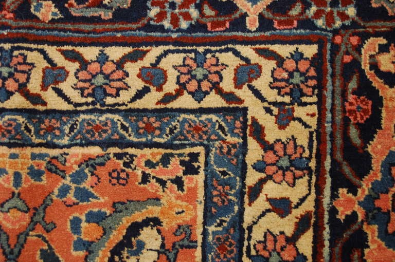 Early 20th Century Persian Tabriz Rug For Sale 3
