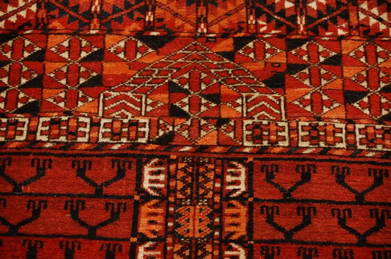 Persian Early 20th Century Turkmen Prayer Rug For Sale