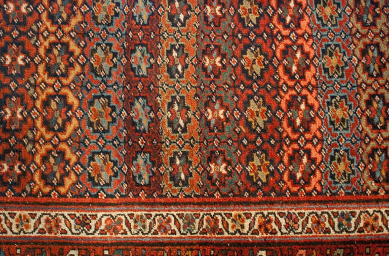 Persian Antique Bidjar Runner For Sale