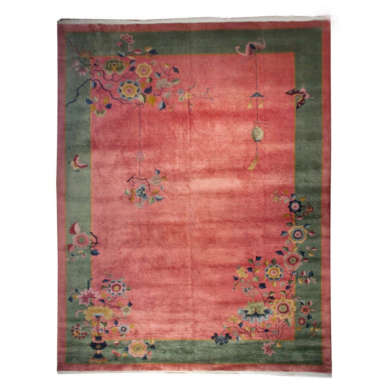 Chinese Art Deco Rug For At 1stdibs Chinese Art Deco Rug For