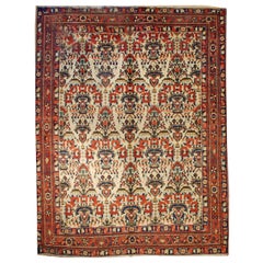 Antique Early 20th Century Afshar Rug