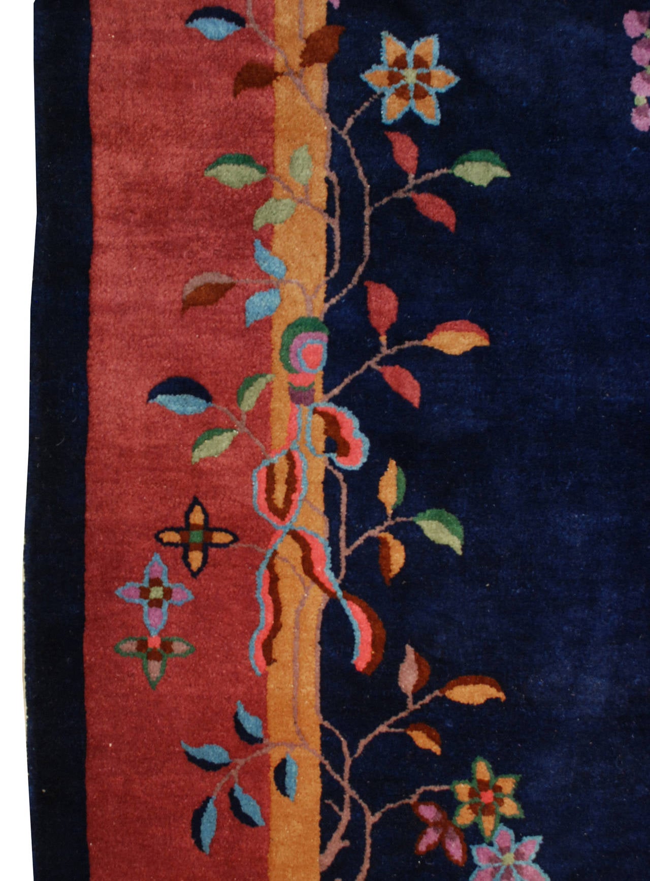 Wool Chinese Art Deco Rug