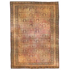19th Century Kirmanshah "Willow Tree" Carpet