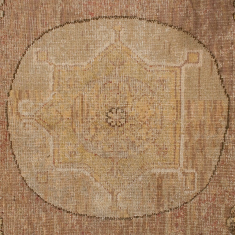 Turkestan 19th Century Central Asian Samarghand Carpet For Sale