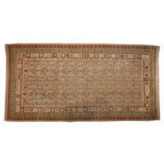 19th Century Central Asian Samarghand Carpet, 10'4" x 5'3"