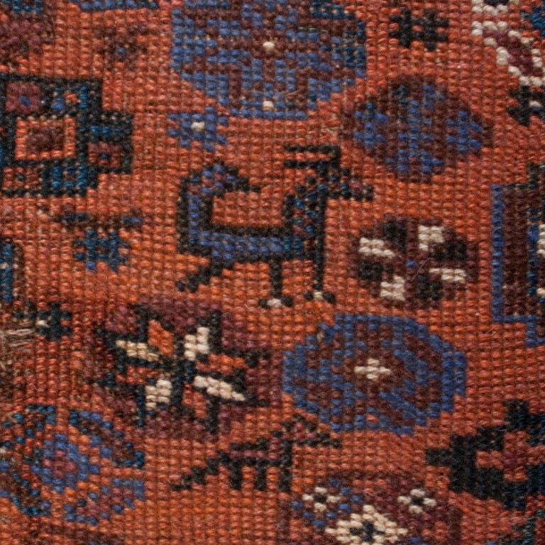 Persian 19th Century Afshar Ghashghaei Carpet