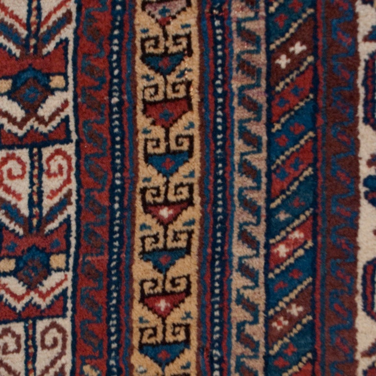 19th Century Afshar Ghashghaei Carpet 1