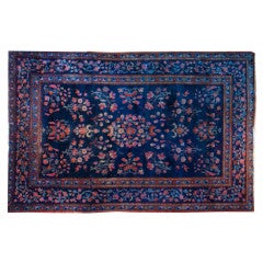Antique Early 20th Century Kashan Carpet, 6'4" x 4'4"