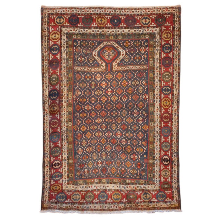 19th Century Kuba Prayer Carpet