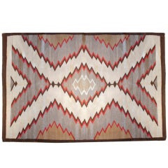 Early 20th Century Navajo Carpet, 4'2" x 6'