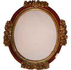 Antique Gold gilt oval frame