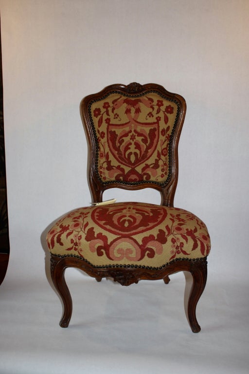 Pair of Needlepoint Chairs