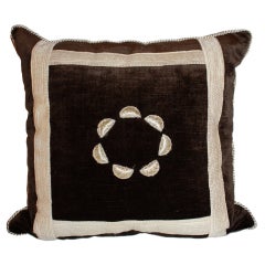 Antique French Handmade Pillow