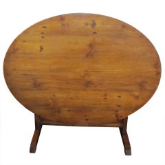 Antique French Wine Table