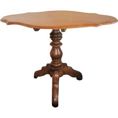 Vintage Walnut tilt top table