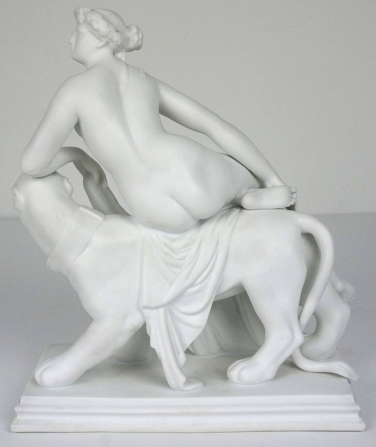 Neoclassical Parian-Ware Figurine Titled 
