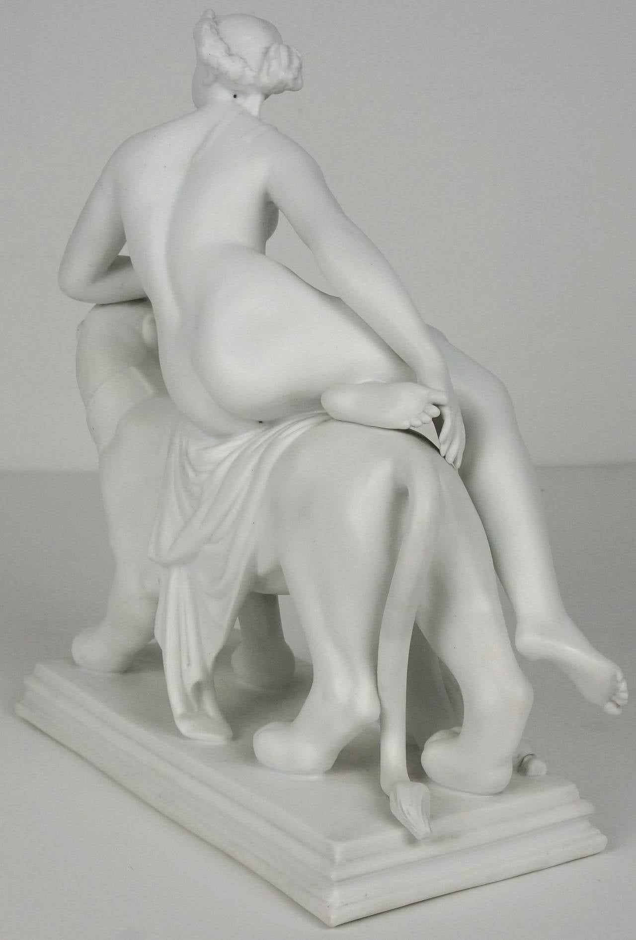English Parian-Ware Figurine Titled 