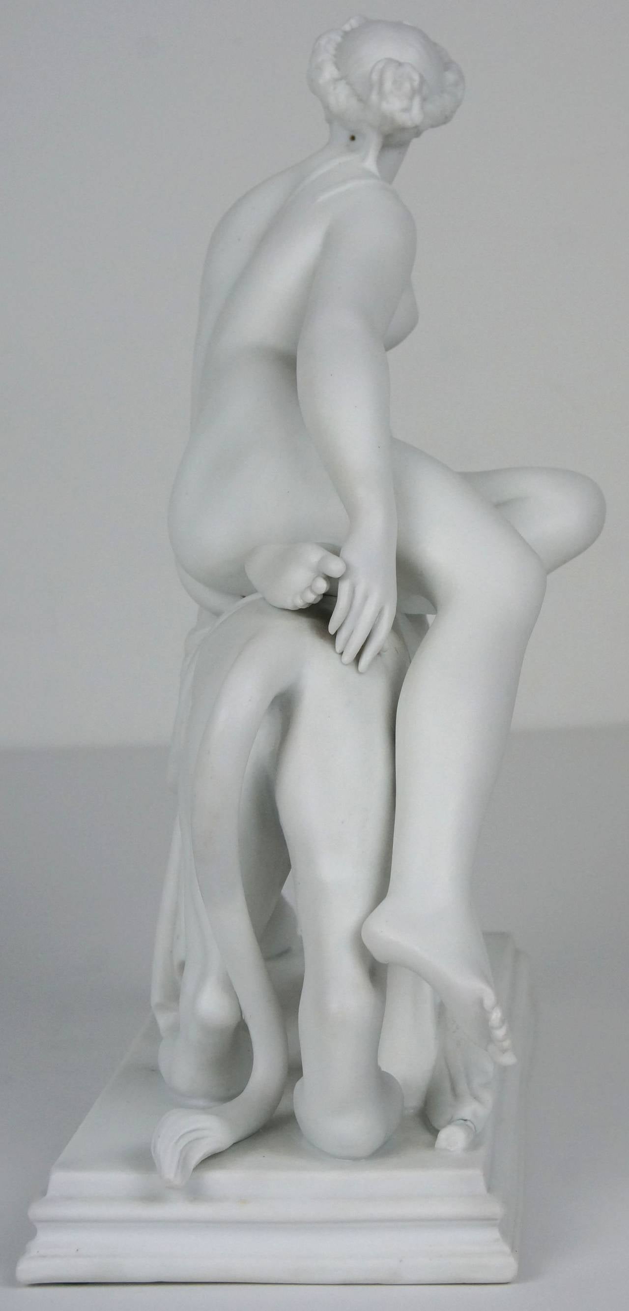Parian-Ware Figurine Titled 