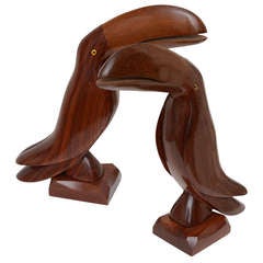 Pair of French Art Deco Toucans