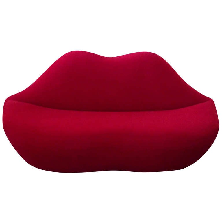 "Lips" Sofa After Salvador Dali, Later Interpretation