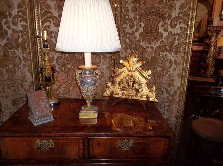Giltwood Regence Style Mirror Crest or Fragment