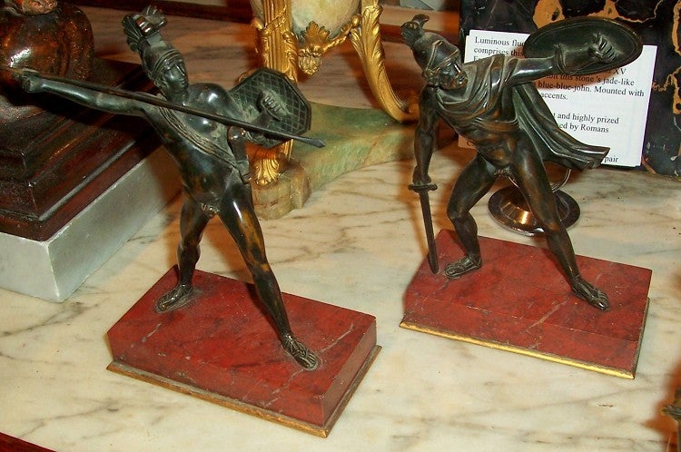 Pair Italian Grand Tour Souvenirs