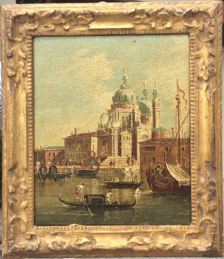 20th Century Set of Venetian Scenes in the Manner of Guardi